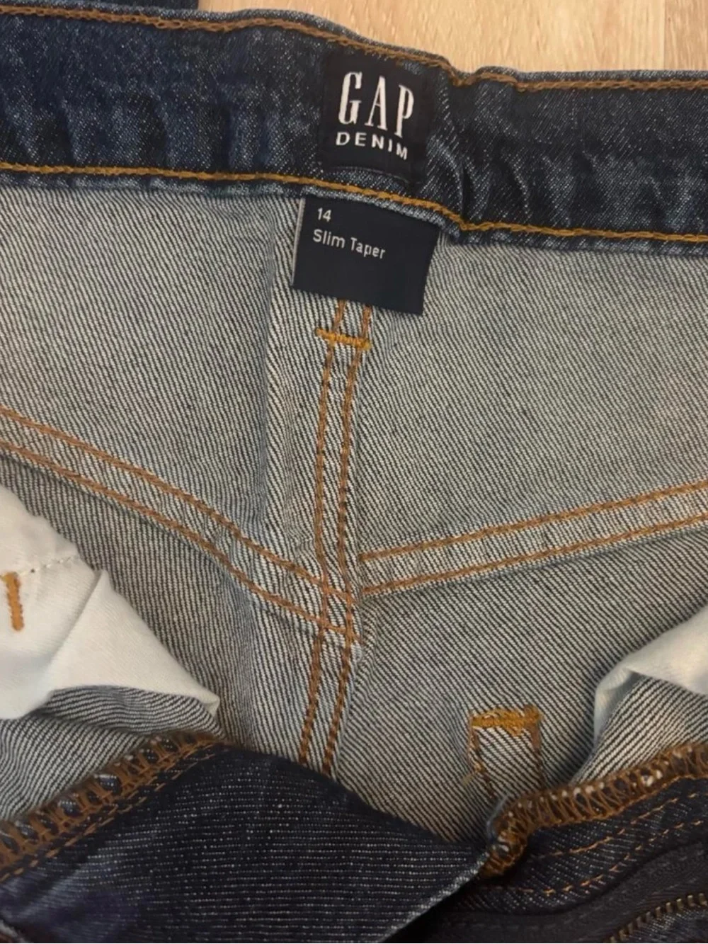 GAP Kids Dark Indigo Blue Denim Jeans